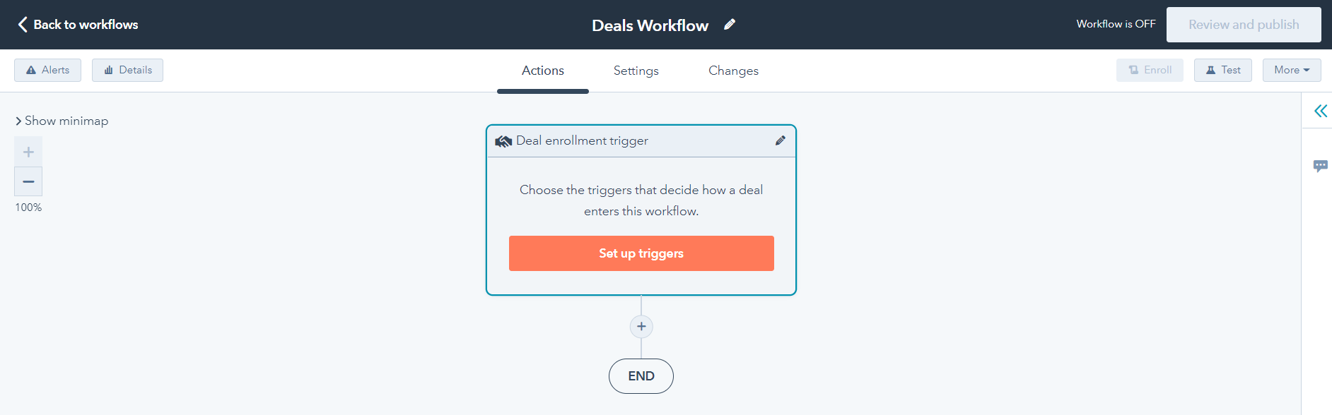 HubSpot Actions Workflow