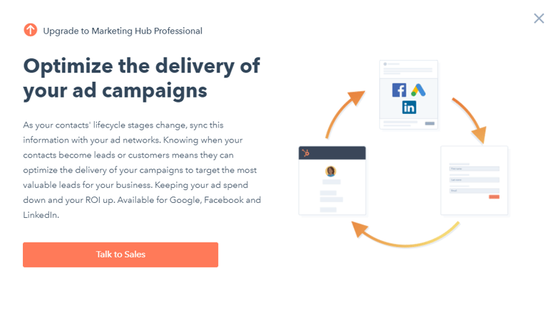 HubSpot Ad Events