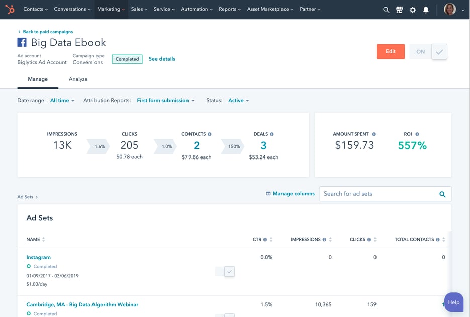 HubSpot Ads Campaign-1