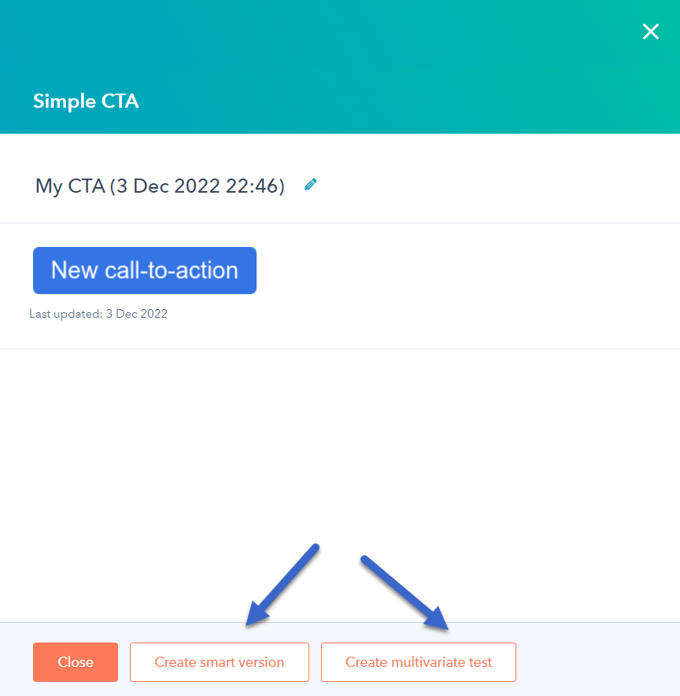 HubSpot BUTTON SIMPLE CTA a