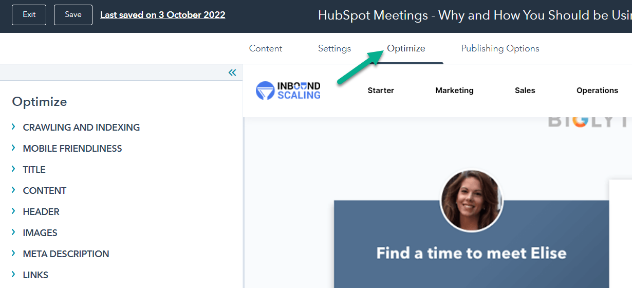 HubSpot Blog ABC Optimize 3