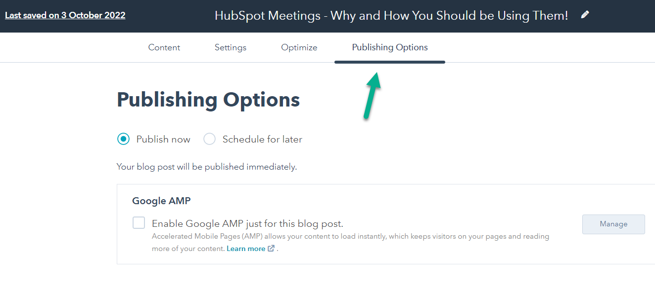 HubSpot Blog ABC Publish s 4