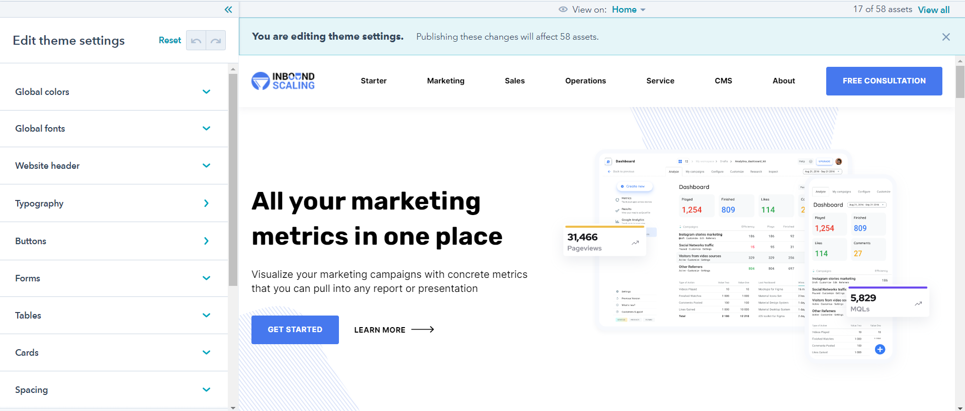 HubSpot CMS THEME