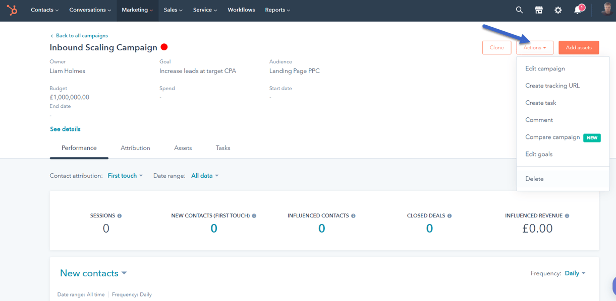 HubSpot Campaign Open best-1