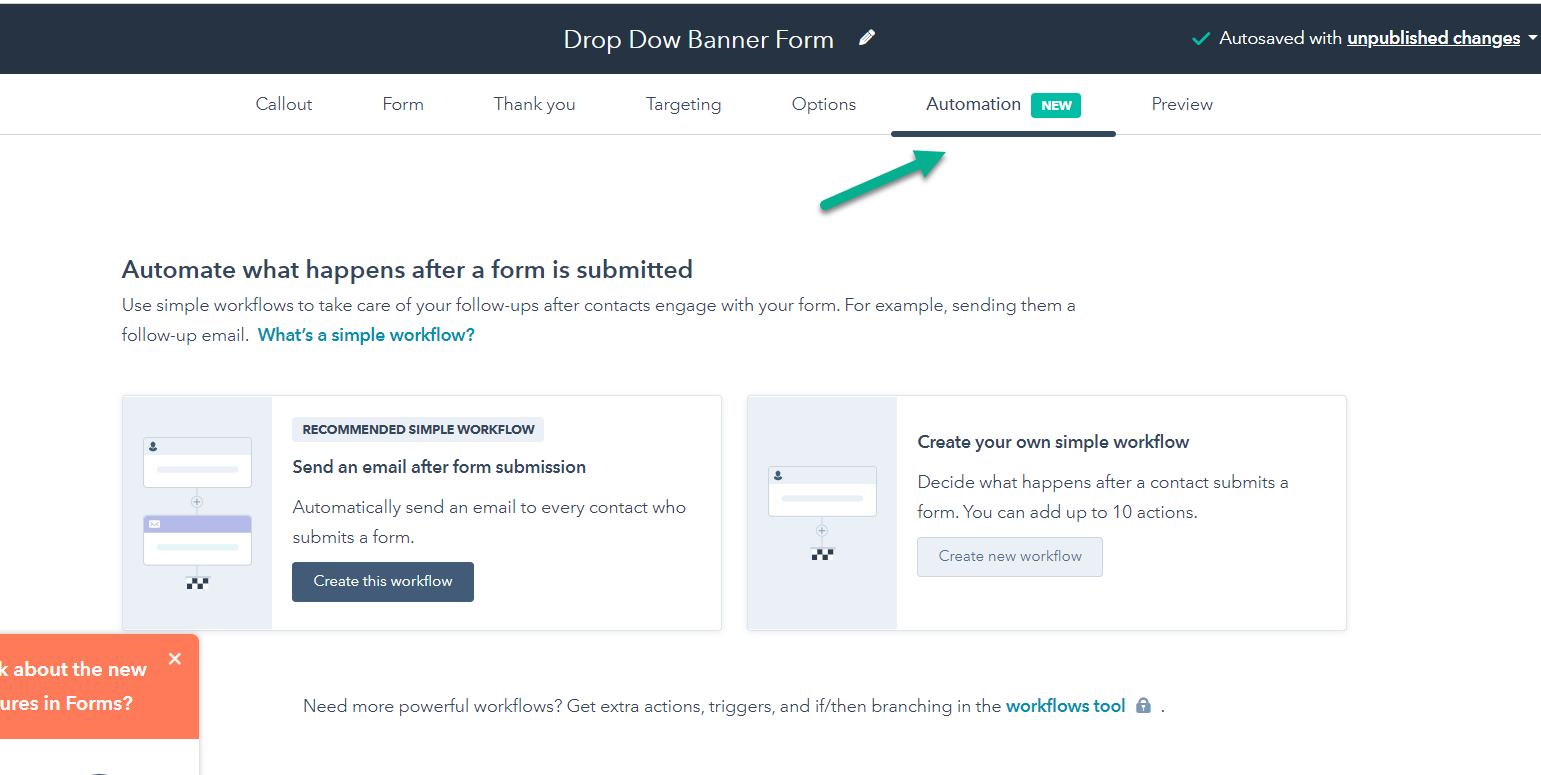 HubSpot Forms Automation
