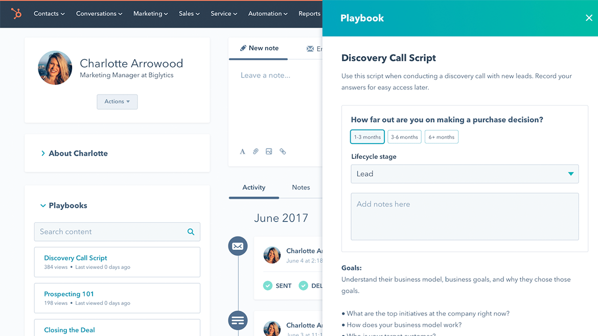 HubSpot PlayBooks 1