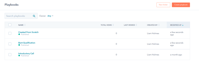 HubSpot Playbooks