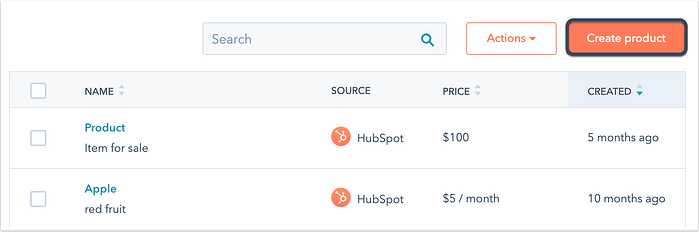 HubSpot Product Libarary 2
