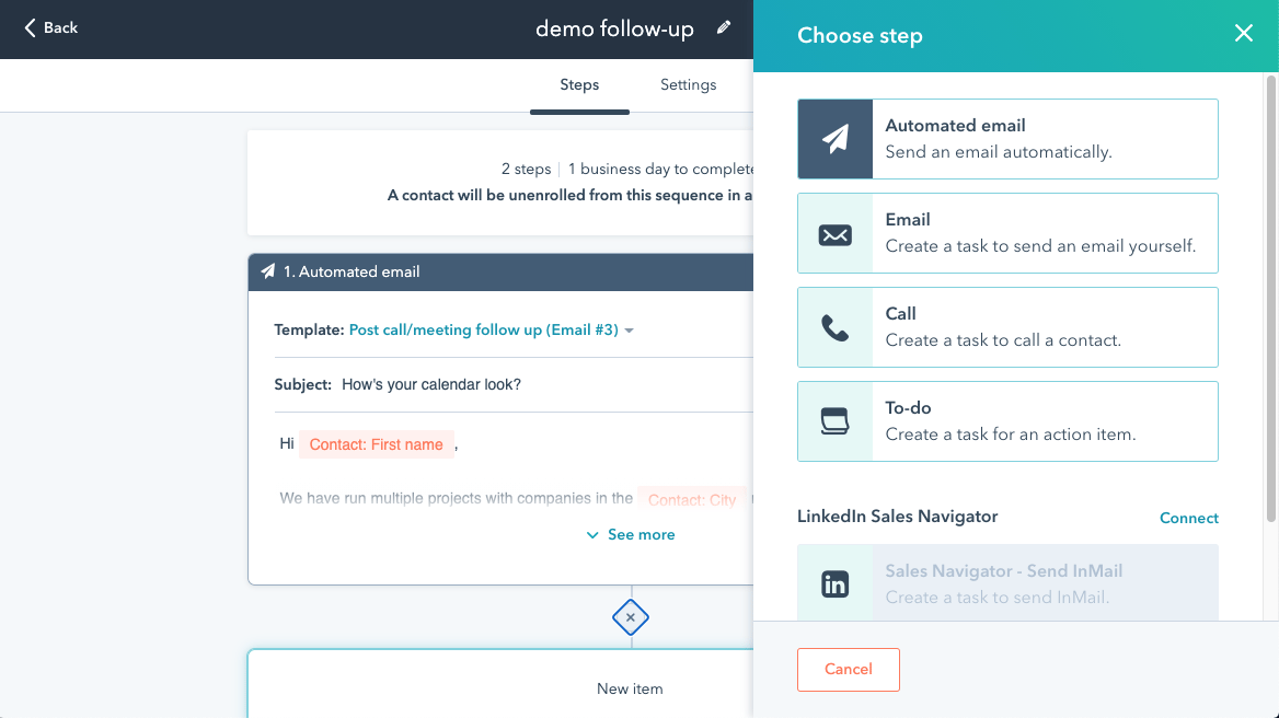 HubSpot Sequences-1