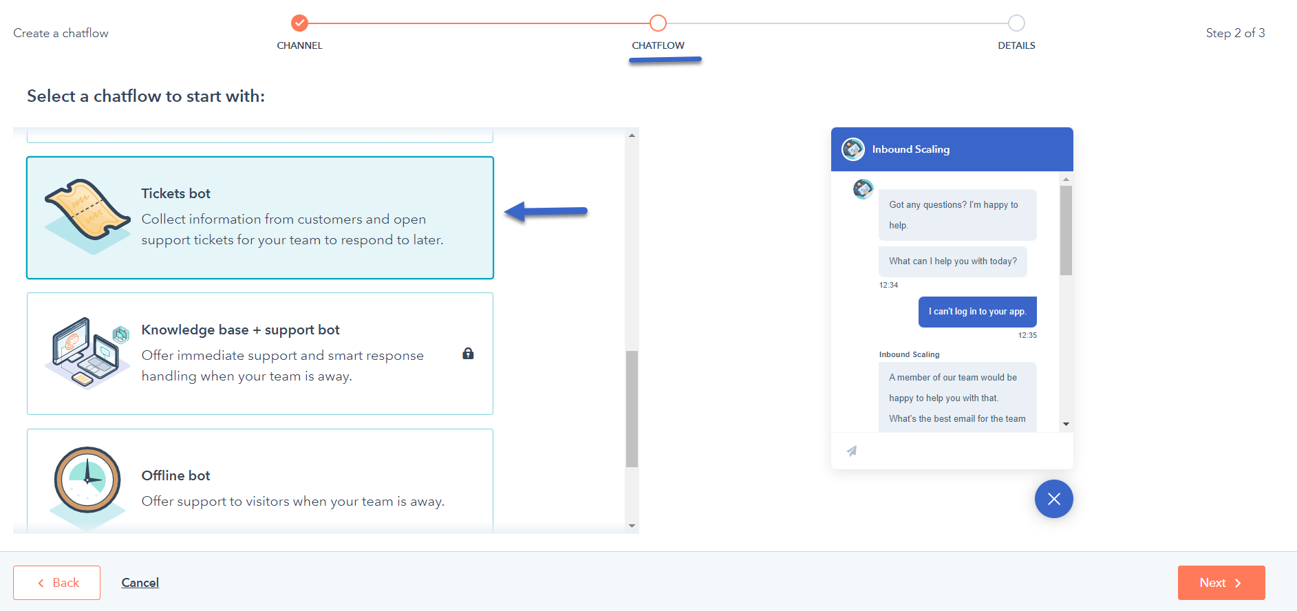 HubSpot Tickets Bot