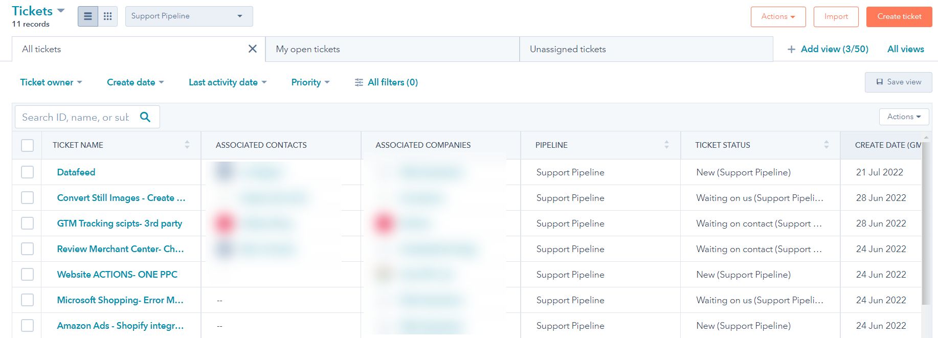 HubSpot Tickets1