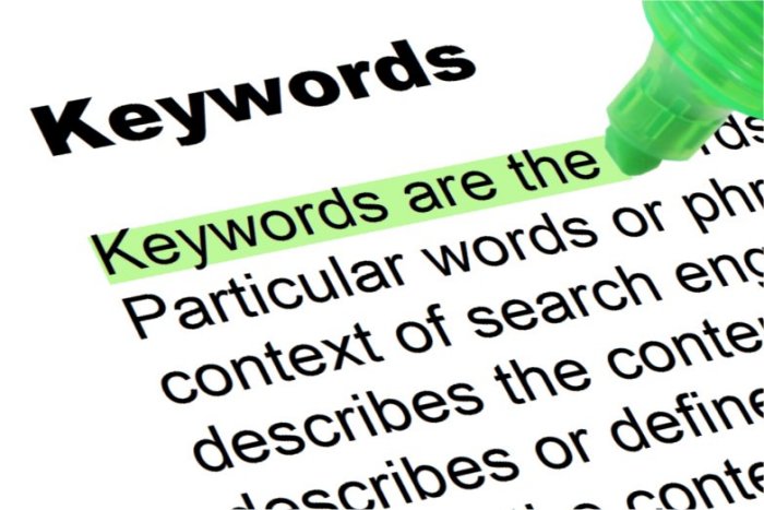 keywords phrases