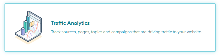 traffic analytics hubspot
