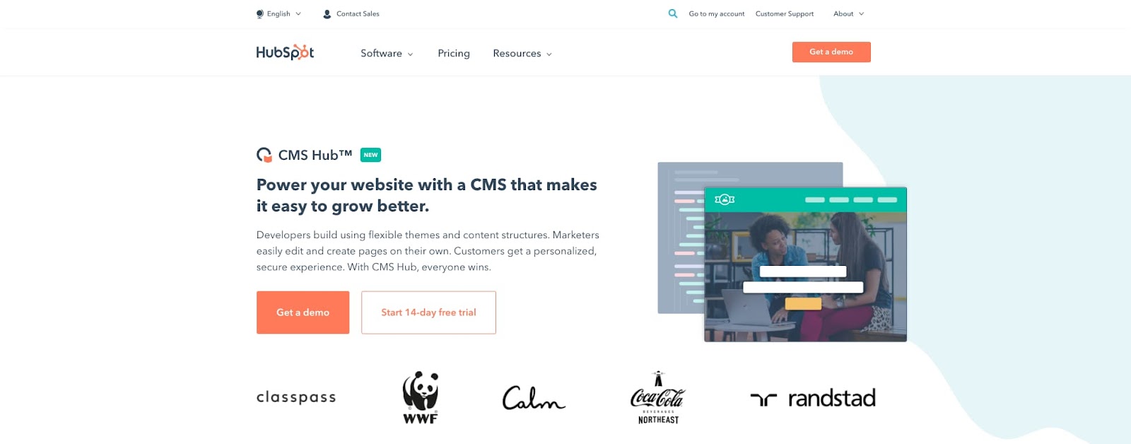 web hosting cms hub