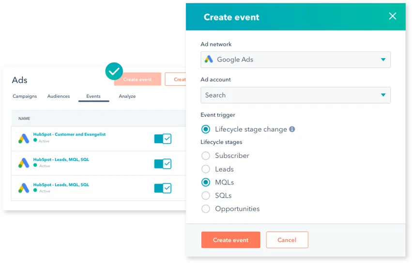 Google Ads Lifecycle Event Changes as offline conversions